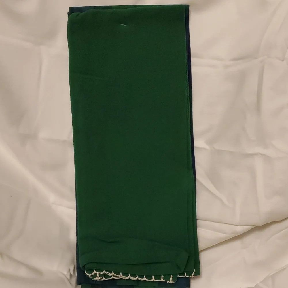 NWT Threshold Kitchen Towels - 100% Cotton - Green; Blue & Green Plaid